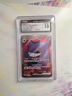 2024 Pokemon TCG Japanese Wild Force sv5K #088/071 SR Gengar ex CGC 10 Mint - Image 1