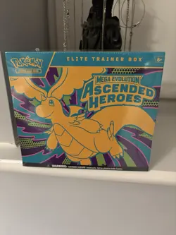 Pokemon TCG Mega Evolution Ascended Heroes ETB Factory Sealed (slight tear) - Image 1
