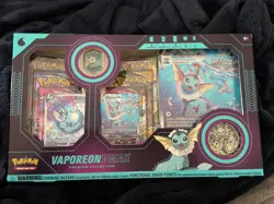 Pokemon Vaporeon VMAX Premium Collection Box Sealed Evolving Skies - Image 1