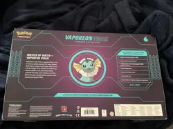 Pokemon Vaporeon VMAX Premium Collection Box Sealed Evolving Skies - Image 2