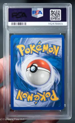 2004 POKEMON EX TEAM ROCKET RETURNS GOLD STAR #109 TREECKO-HOLO PSA 7 - Image 4