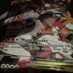 Pokemon Team Magma's Groudon EX Double Crisis 15/34 Full Art Holo DM BEFORE BUY - Image 4