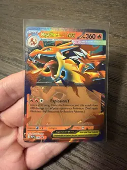 Mega Charizard Y EX 030 Black Star Mega Evolution Promo Pokemon English NM - Image 1