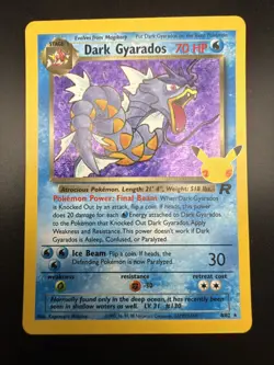 Pokemon TCG - Dark Gyarados 8/82 Celebrations Classic Collection Holo | NM - Image 3