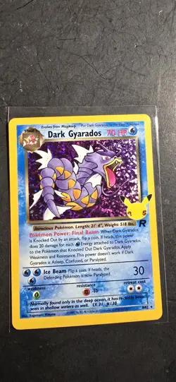 The Pokemon Company Dark Gyarados 8/82 Celebrations Classic Collection Holo 70 … - Image 1