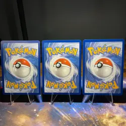 Pokemon Bulbasaur 046 Charmander 047 Squirtle 048 Cosmo Holo Promos Set of 3 - Image 2