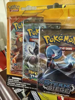 Zapdos | XY Triple Blister | 2016 | Pokemon TCG Legendary Birds | Siege/BREAK - Image 3