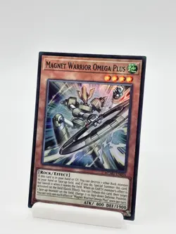 Yu-Gi-Oh! Magnet Warrior Omega Plus MZMU-EN054 Super Rare 1st Ed. - Image 1