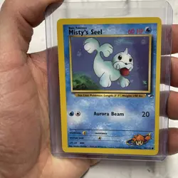 Pokemon Misty's Seel Gym Heroes Set Unlimited 88/132 WOTC Common NM Vtg Card TCG - Image 1