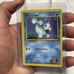 Pokemon Misty's Seel Gym Heroes Set Unlimited 88/132 WOTC Common NM Vtg Card TCG - Image 2