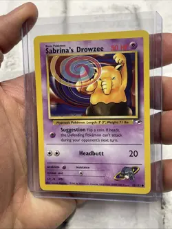 Sabrina's Drowzee 92/132 Common Gym Heroes Pokemon Card Vintage Nintendo NM Vtg - Image 2