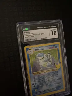2021 Pokemon Celebrations Classic 2/102 Blastoise Holo CGC 10 Gem Mint Slab Card - Image 5