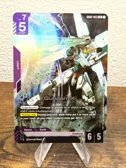 Gundam X (GD02-053) [LR Foil] (NM) - Gundam Card Game - Dual Impact (ENG) - Image 1