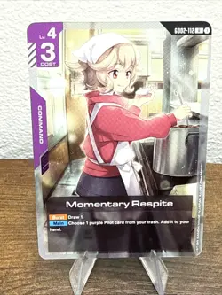 Momentary Respite (Foil) - Dual Impact GD02-112 - Gundam Card Game TCG - Image 1