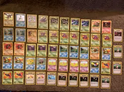 1999 Pokemon Fossil 53 Card LOT /62 Holo RARE Uncommon Commons 1st Edit NM/LP/MP - Image 1