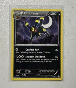 Pokemon Eeveelutions 5 card lot B&W Dark Explorers Umbreon 60,61 Eevee 84 Mint + - Image 3