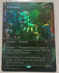 MTG - Secret Lair (Play-Doh) - POLYRAPTOR - #2194 FOIL - Image 1