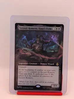 Savanti Romero, Time's Exile [Extended Art Foil] #267 Magic TMNT - Image 1