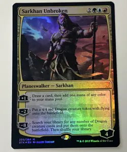 Sarkhan Unbroken Dragons of Tarkir Foil - Image 1