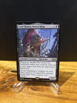 Lord Skitter, Sewer King - 0097 - WOE - Magic The Gathering: Wilds of Eldraine - Image 1