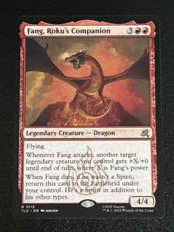 MTG Avatar: The Last Airbender: Eternal-Legal Fang, Roku's Companion 0115 NM - Image 1
