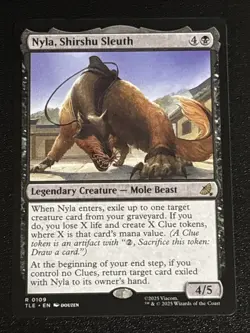MTG Avatar: The Last Airbender: Eternal-Legal Nyla, Shirshu Sleuth 0109 NM Rare - Image 1
