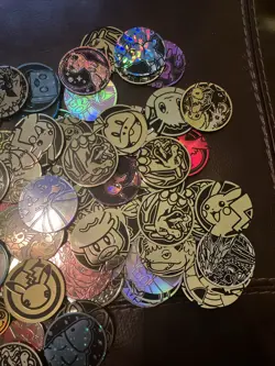 Lot of 10x Official Pokemon TCG Coins (No Duplicates) - Image 3