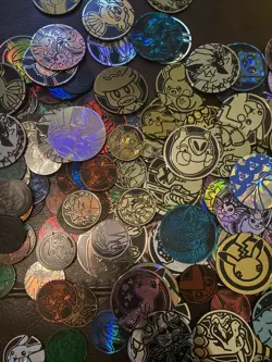 Lot of 10x Official Pokemon TCG Coins (No Duplicates) - Image 4
