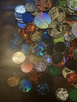 Lot of 10x Official Pokemon TCG Coins (No Duplicates) - Image 5