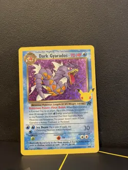 Pokemon Dark Gyarados TCG Holo Rare Card 8/82 Celebrations Classic Collection NM - Image 1