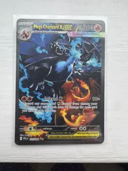 Mega Charizard X Ex - SIR - 125/094 Phantasmal Flames - NM - Pokemon TCG - Image 1