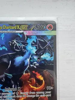 Mega Charizard X Ex - SIR - 125/094 Phantasmal Flames - NM - Pokemon TCG - Image 2