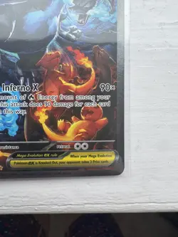 Mega Charizard X Ex - SIR - 125/094 Phantasmal Flames - NM - Pokemon TCG - Image 3