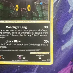 Pokemon Umbreon 10/90 Undaunted Holo - Image 4