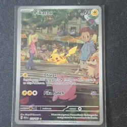 Pokemon Pikachu Rare Scarlet & Violet 151 123/165 Basic Regular 60 HP - Image 1