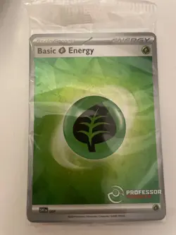 Professor Program Pokemon Terastal Energy Cosmo Holo Promo SV - 8 Pack - Sealed - Image 1