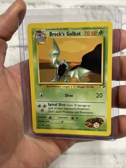 Pokemon Gym Heroes Brock's Golbat 39/132 Uncommon NM/MT Nintendo TCG Vintage Vtg - Image 1