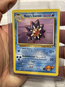 2000 POKEMON GYM HEROES MISTY'S STARMIE 56/132 (UNCOMMON) NM/MT VINTAGE POKEMON - Image 2