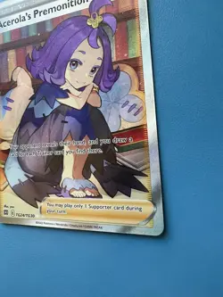 Acerola's Premonition TG24/TG30 Brilliant Stars Trainer Gallery Holo Pokemon - Image 4