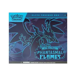 Pokemon TCG: Mega Evolution — Phantasmal Flames Elite Trainer Box sealed - Image 1