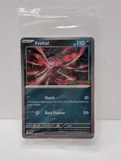Pokemon Yveltal Mega Evolution Stamped Promo 088/132 Sealed - Image 1
