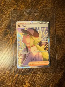 POKEMON - N’s Plan - 170-086 - Special Illustration Rare - S&V Black Bolt - NM/M - Image 1