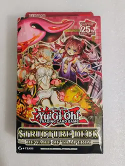 Yu-Gi-Oh! Beware of Traptrix Structure Deck 1st Edition Near Mint Sealed - Image 1