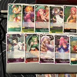 One Piece CCG EB03 Heroines Edition 16x Rare Card Bundle - No Duplicates - Image 2