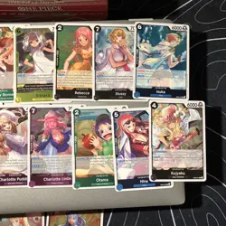 One Piece CCG EB03 Heroines Edition 16x Rare Card Bundle - No Duplicates - Image 3
