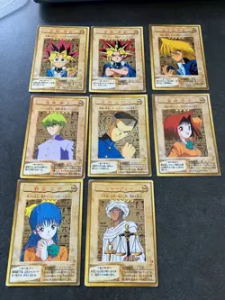 Bandai YuGiOh Yugi Kaiba Joey Tea Gardner Tristan Taylor 8 cards set characters - Image 2
