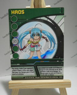 Bakugan Card - Haos - Green Ability Card - BA180 - 48/48 - 2008 - Image 1