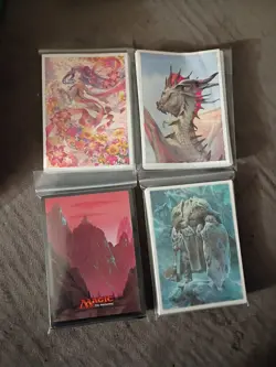 Lot Of 4 Packs Of Magic Sleeves Protectors Pokemon Sports Cards - Image 1