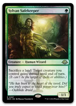 Sylvan Safekeeper #287 (Foil) (NM) Modern Horizons 3 MH3 Magic MTG - Image 1