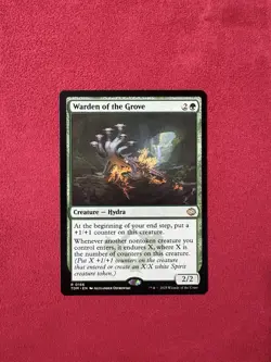 Warden Of The Grove - Tarkir: Dragonstorm TDM MTG Magic the Gathering #166 - Image 1